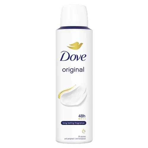 Antiperspirant spray Dove Deo Original 150 ml.