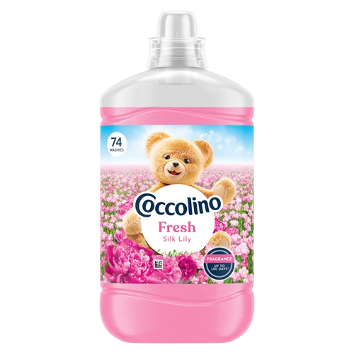 Balsam de rufe Coccolino  Fresh Silk Lily 1702 ml (74 spalari)