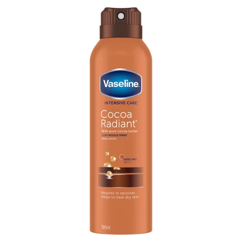 Lotiune spray ptr corp Vaseline Body Lotion Spray Cocoa Radiant 190ml