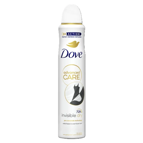 Antiperspirant spray Dove Advanced Care Spray Invisible Dry  200ml