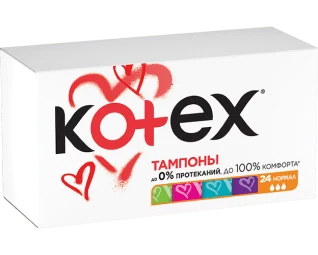 Tampoane Kotex Normal, 24 buc