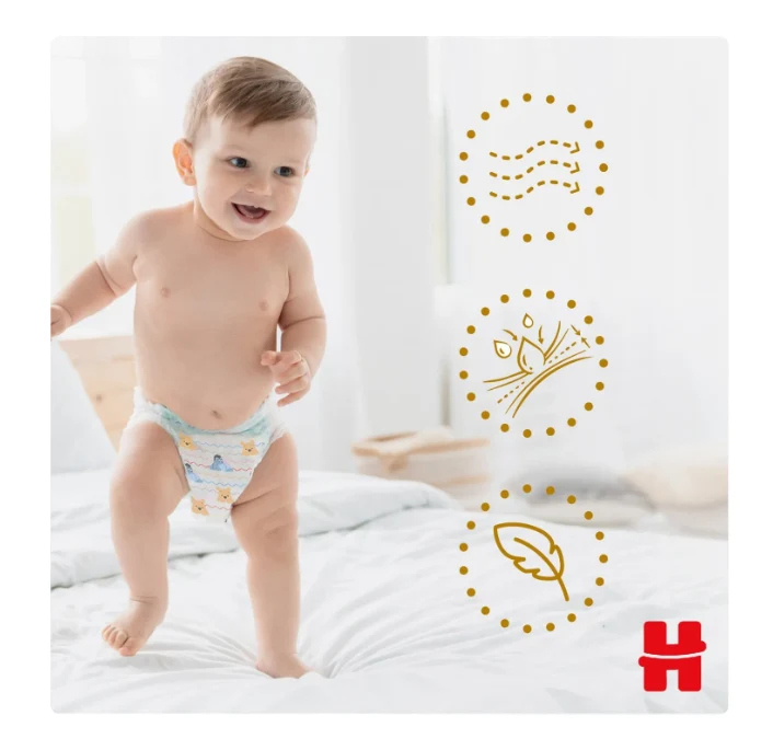 Трусики Huggies Extra Care BOX 6 (15-25 кг), 60 шт 2
