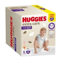 Трусики Huggies Extra Care BOX 6 (15-25 кг), 60 шт