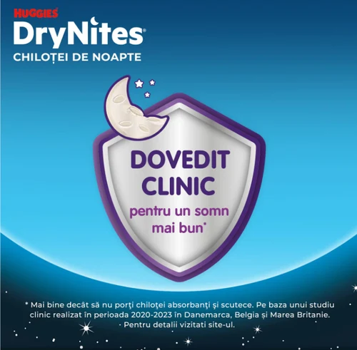Трусики Huggies DryNites для мальчиков, 13+ лет, (49-60 kg) 9 шт. 