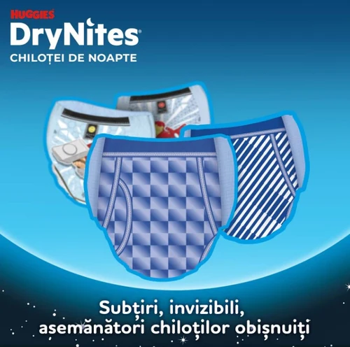 Трусики Huggies DryNites для мальчиков, 13+ лет, (49-60 kg) 9 шт. 