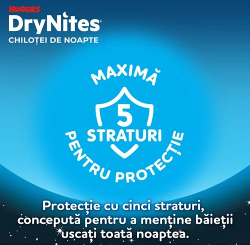 Трусики Huggies DryNites для мальчиков, 13+ лет, (49-60 kg) 9 шт. 