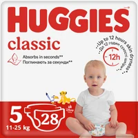 Подгузники Huggies Classic Jumbo 5 (11-25 кг), 28 шт 2