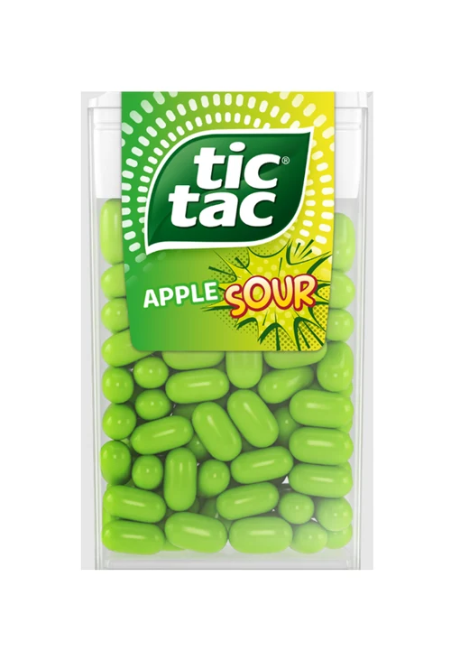 Drajeuri "Tic Tac Apple Sour", 18 g