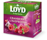 LOYD Cranberry & Raspberry, 20 pac.