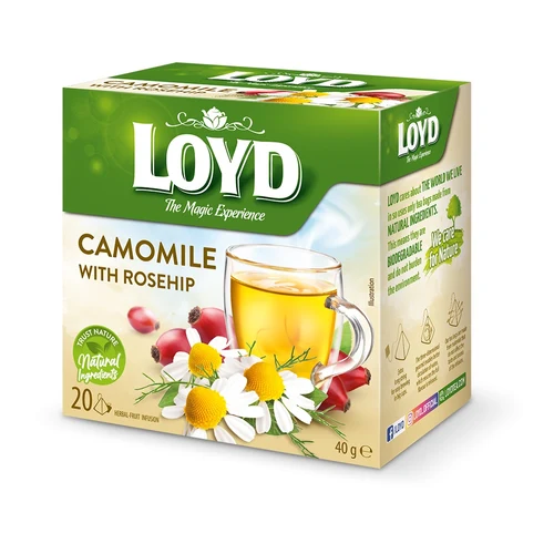 LOYD Camomile & Rosehip, 20 pac.