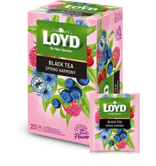 LOYD Black Tea Spring Harmony, Ceai negru, 20pac