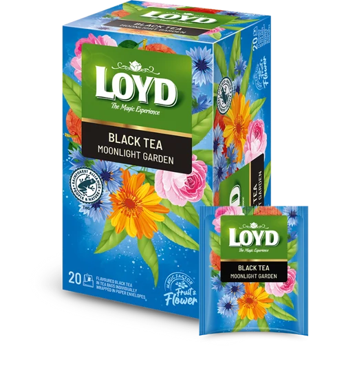 LOYD Black Tea Moonlight Garden, Ceai negru, 20pac