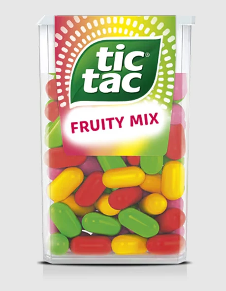 Drajeuri "Tic Tac Fruit Mix", 54 g
