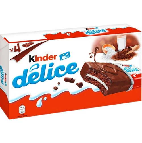 Kinder Delice, 4 prajituri, 156g