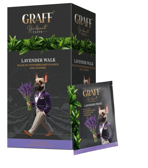 GRAFF Lavender Walk, ceai negru, 20 pac