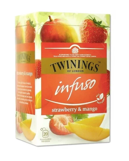 TWININGS Фруктовый чай Клубника и манго, 20 пак
