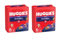 SET 2 BUC. x Huggies Overnights Pants  6  (15-25 kg)  22 buc.