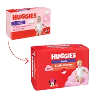 Трусики для девочек Huggies Little Movers 4 (9-14 кг), 52 шт 2