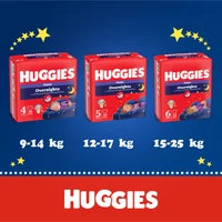 SET 2 BUC. x Huggies Overnights Pants  4  (9-14 kg)  26 buc. . 6