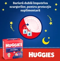 SET 2 BUC. x Huggies Overnights Pants  4  (9-14 kg)  26 buc. . 5
