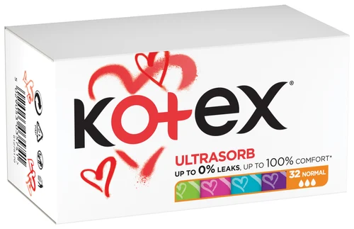 Tampoane Kotex Normal, 32 buc