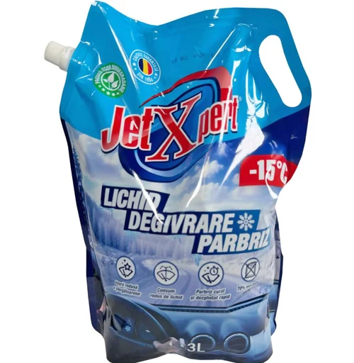 Romtec JetXpert, Жидкость для размораживания стекол -15°C, 3 л