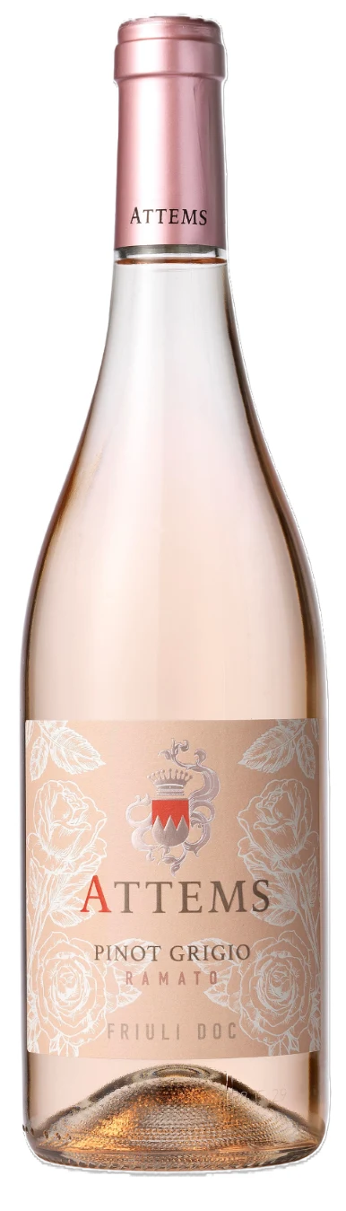 Frescobaldi Attems Pinot Grigio Ramato DOC, 12.5%, сухое розовое вино, 0.75 л
