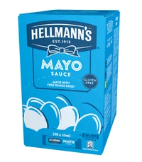 Hellmann's Легкий майонезный соус, 198x10 мл