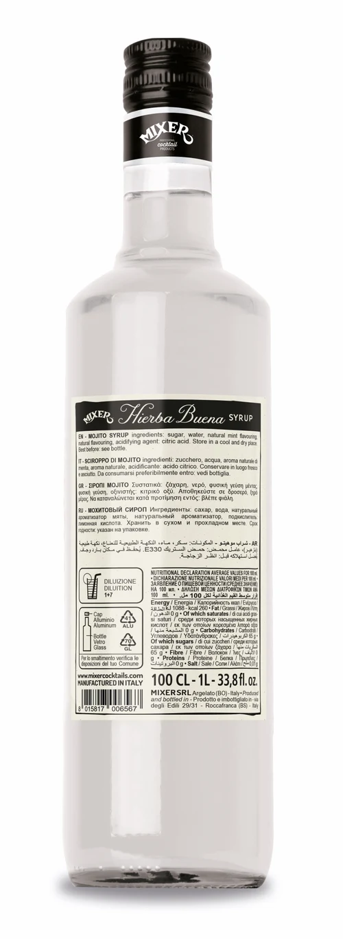 Mixer Hierba Buena – mentă pentru Mojito, 1L