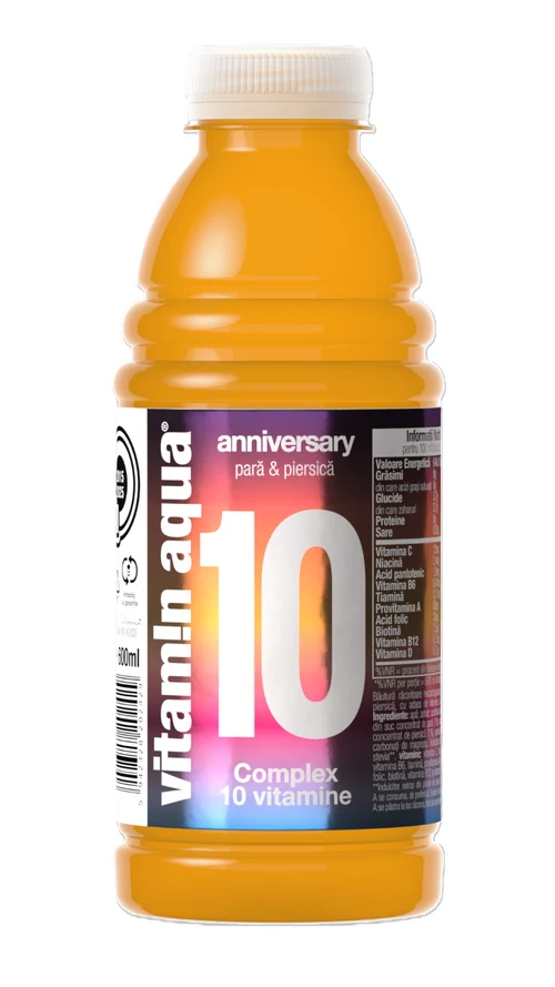 Merlin's Vitamin Aqua 10 Груша и Персик 0,6Л