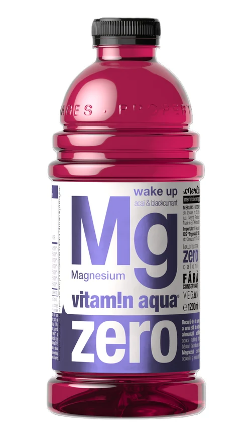 Merlin's vitamin aqua Mg ZERO асая и черная смородина 1,2 л