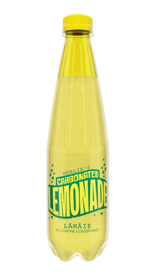 Merlin's Carbonated Lemonade Lămâie, 0,5 L