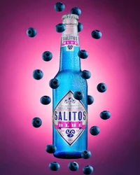 Коктейль SALITOS Blue, бутылка 0,33 л 2