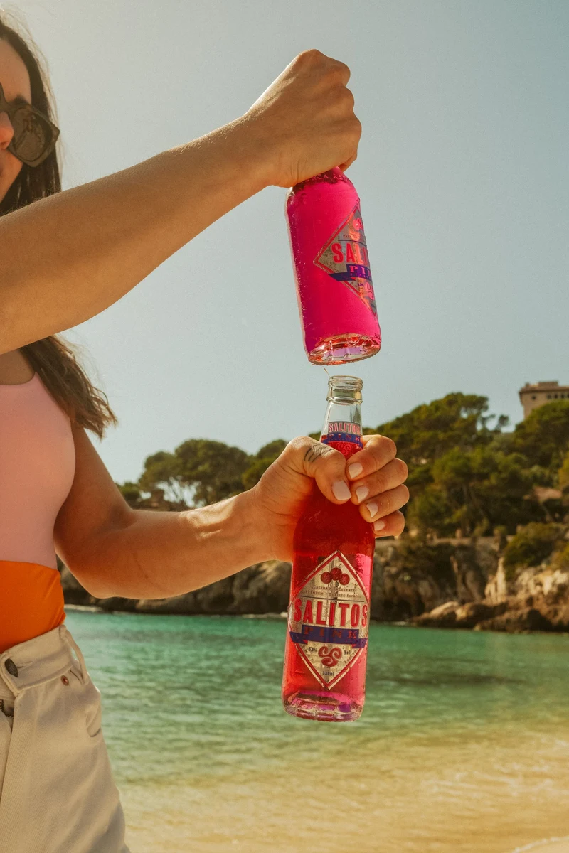 Коктейль SALITOS Pink, бутылка 0,33 л 3