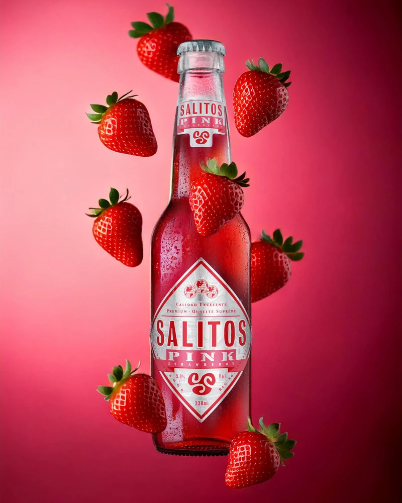 Коктейль SALITOS Pink, бутылка 0,33 л 2