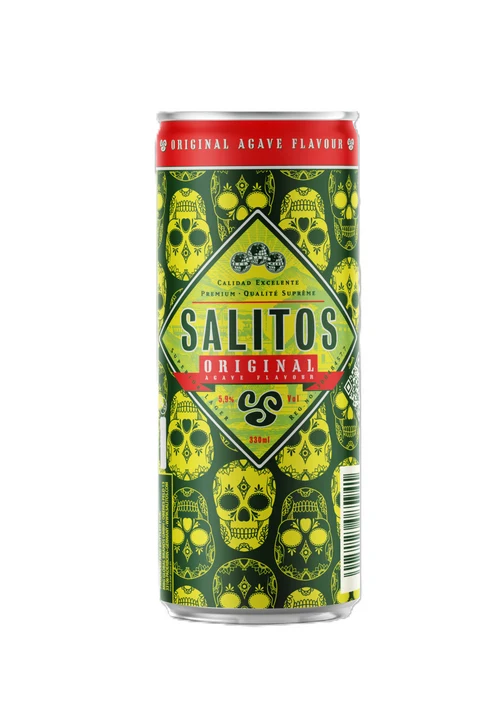Băutură pe bază de bere SALITOS Original, doza 0.33L