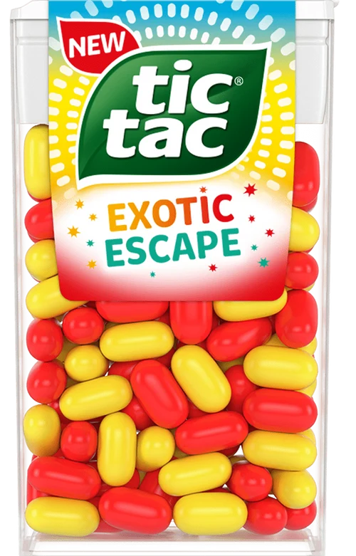 Tic Tac Exotic Escape, 18gr