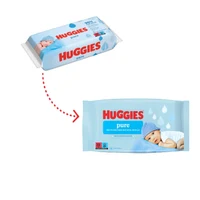 Влажные салфетки Huggies Pure, 56 шт 2