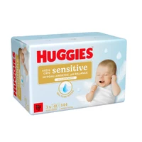 Huggies Влажные салфетки Extra Care Sensitive Triple (48buc x3)