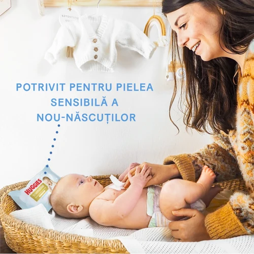 Huggies Влажные салфетки Extra Care Sensitive Triple (48buc x3)