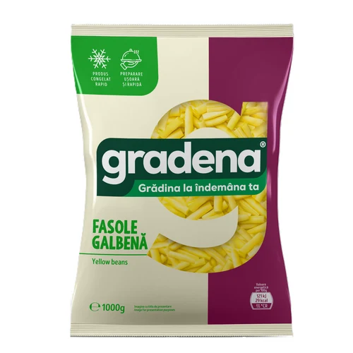 GRADENA  Fasole galbenă tăiată  1kg
