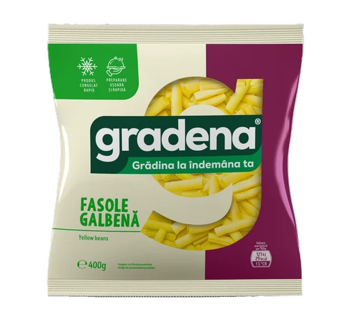 GRADENA  Fasole galbenă tăiată  400g