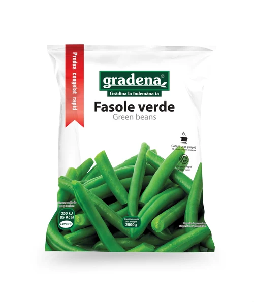 GRADENA  Fasole verde tăiată  2,5kg