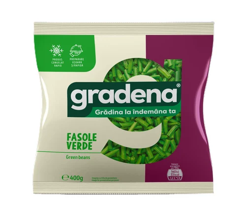 GRADENA  Fasole verde tăiată  400g