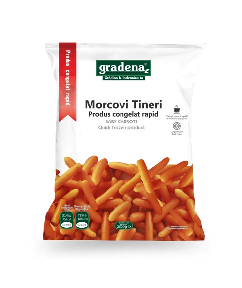 GRADENA  Morcovi tineri  2,5kg