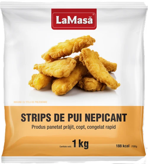 LaMasă Куриные стрипсы, неострые, 1 кг