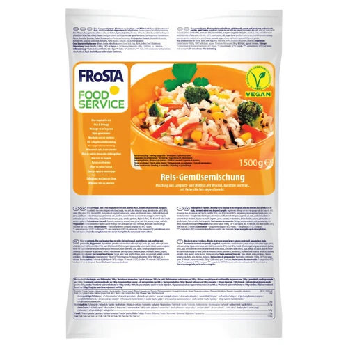 FROSTA Дикий рис с овощами, 1,5 кг
